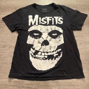 Vintage Misfits Shirt Mens Medium Rock Band Tee Short Sleeve Streetwear Y2k